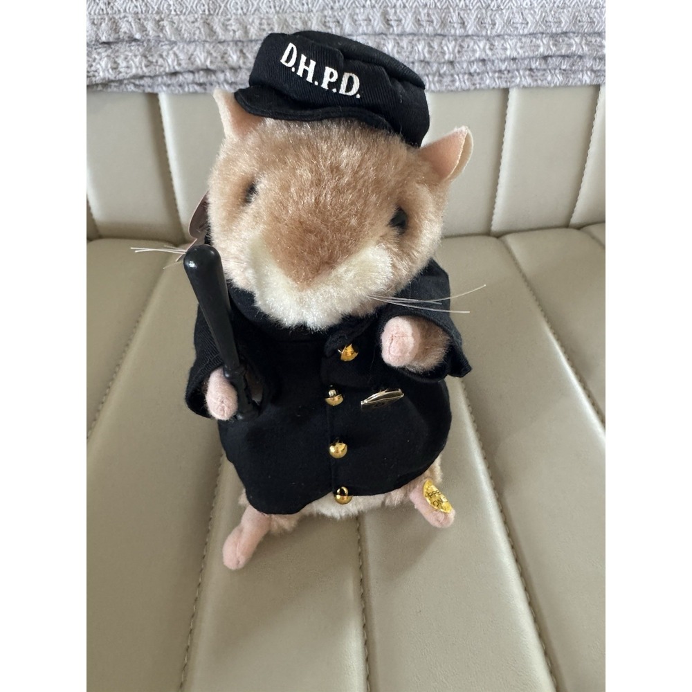 Vintage 2002 Gemmy "Sarge" Dancing Hamster Cop Police D.H.P.D. Singing Bad Boys